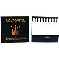 40 X STYPTIC MATCHES...ALUM STICKS QTY 2 WALLETS OF 20 by Sovereign